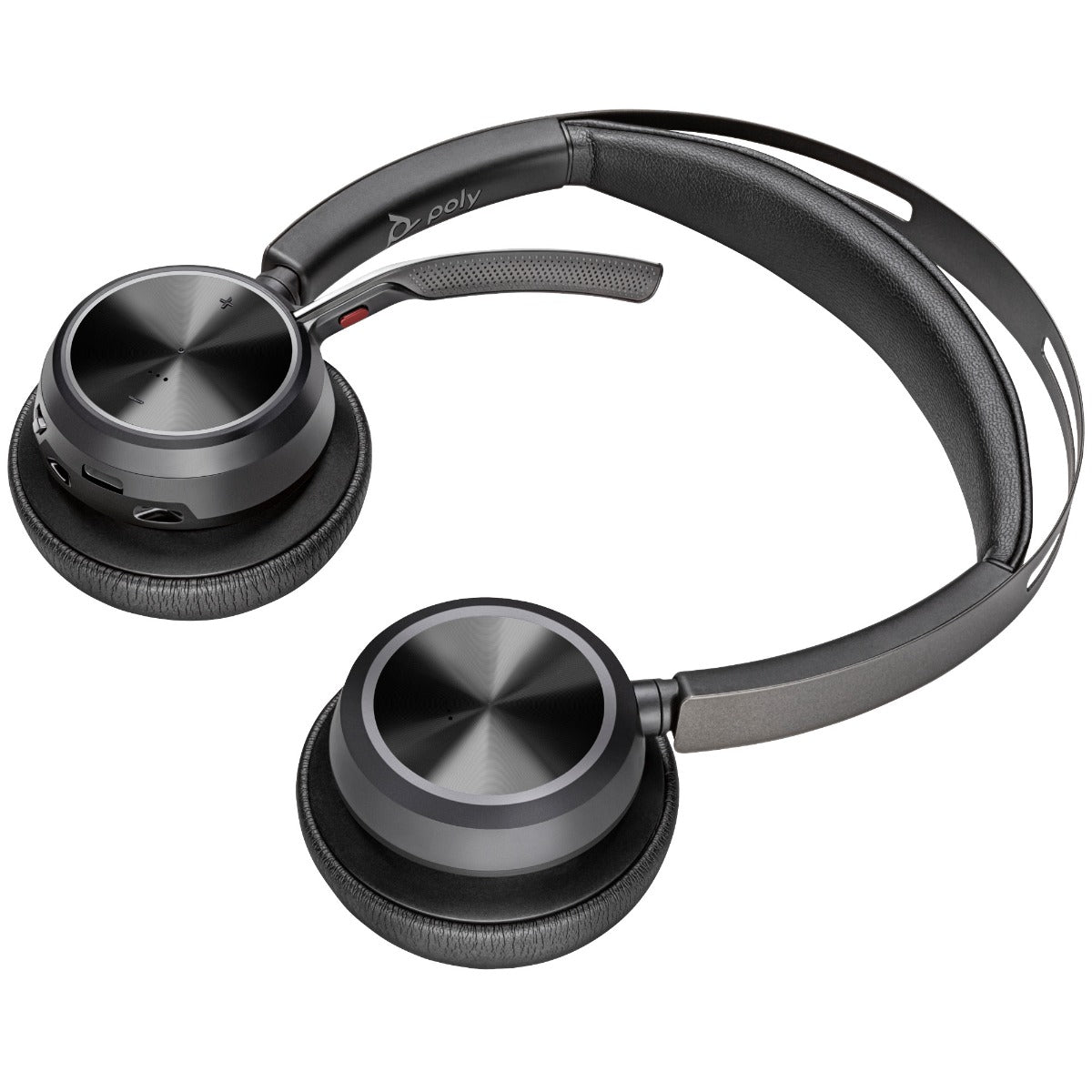 Auriculares Poly Voyager Focus 2 UC USB-(A&C) - Incluye soporte
