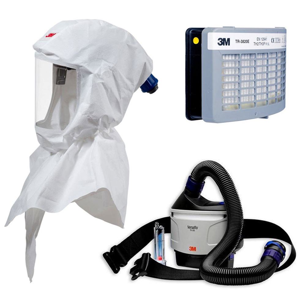 Paquete de PAPR para pintura en aerosol a base de polvo 3M™ Versaflo™