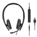 EPOS | Auriculares binaurales USB Sennheiser ADAPT SC 165