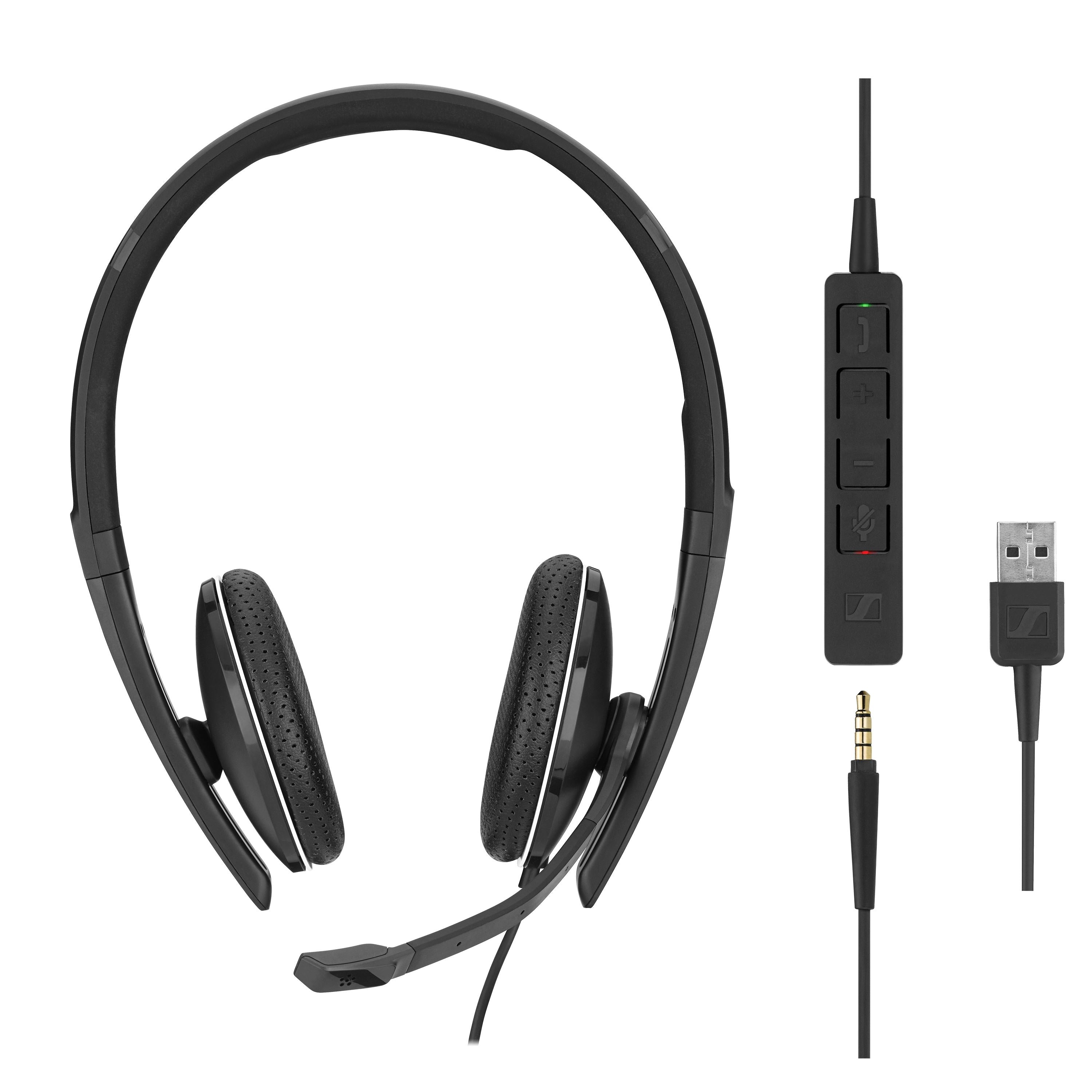 EPOS | Auriculares binaurales USB Sennheiser ADAPT SC 165