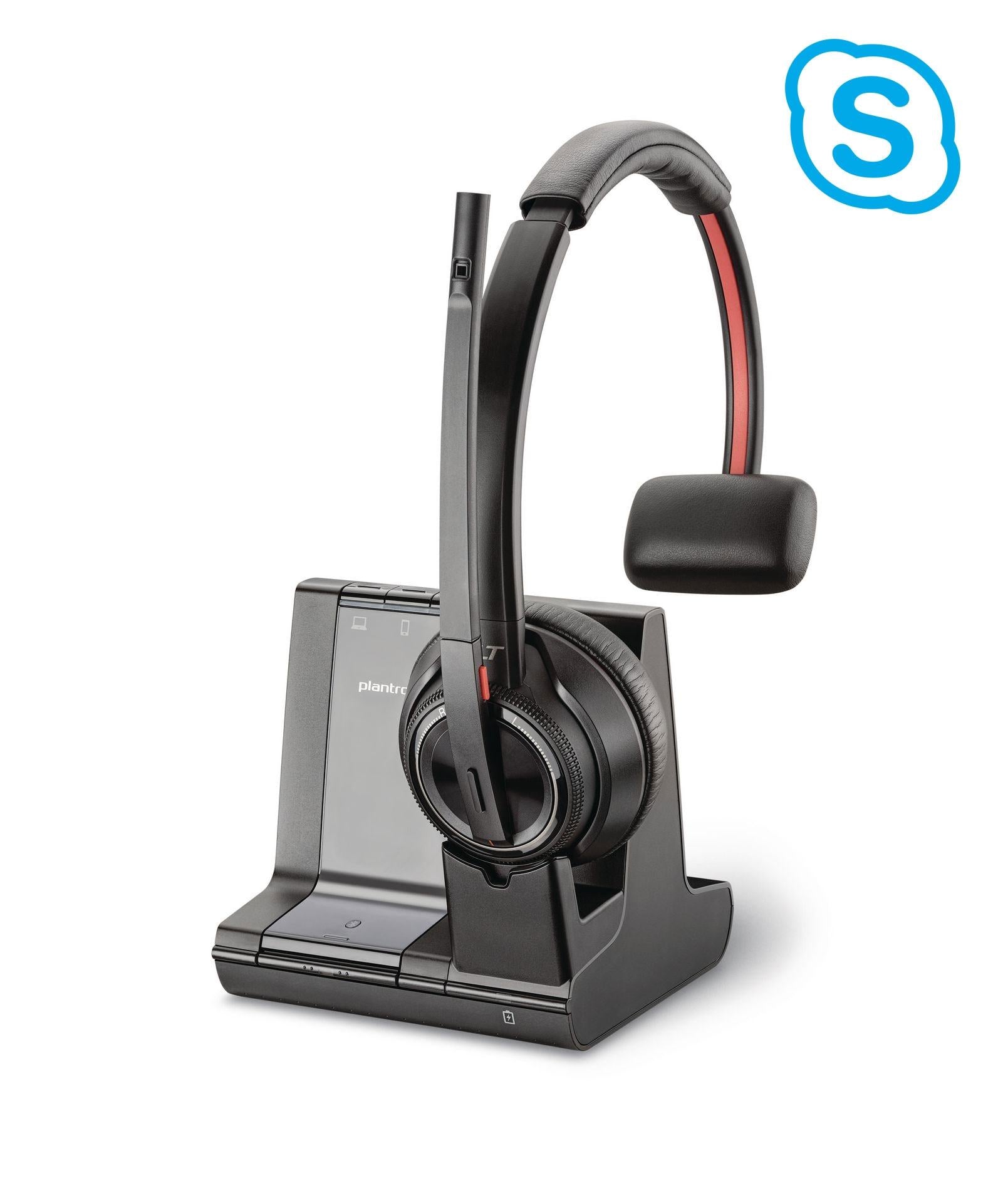 Auriculares monoaurales Poly Savi 8210 OFFICE MS DECT - Reacondicionados
