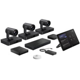 Sistema Yealink MVC S98-C5U para salas Microsoft Teams, ideal para salas extragrandes y profesionales con AV