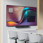 Pantalla de reuniones Yealink MD65 de 65 pulgadas para salas de Microsoft Teams