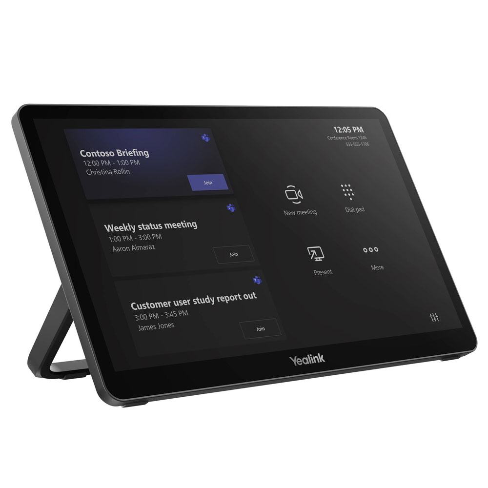Sistema Microsoft Teams Yealink MVC S40-C5 para salas pequeñas y medianas