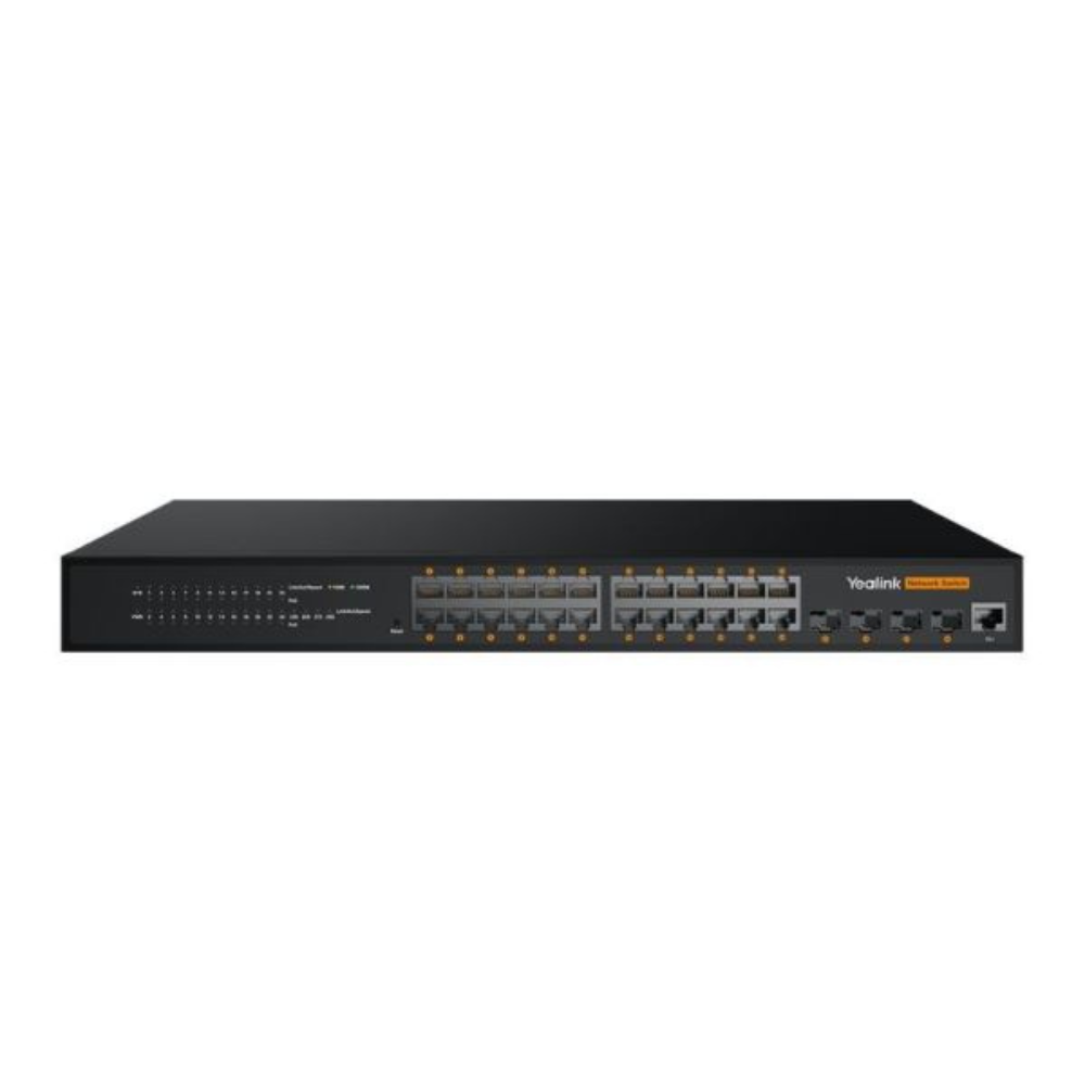 Yealink RCH240 Switch AV gestionado L2+ basado en web de 24 puertos