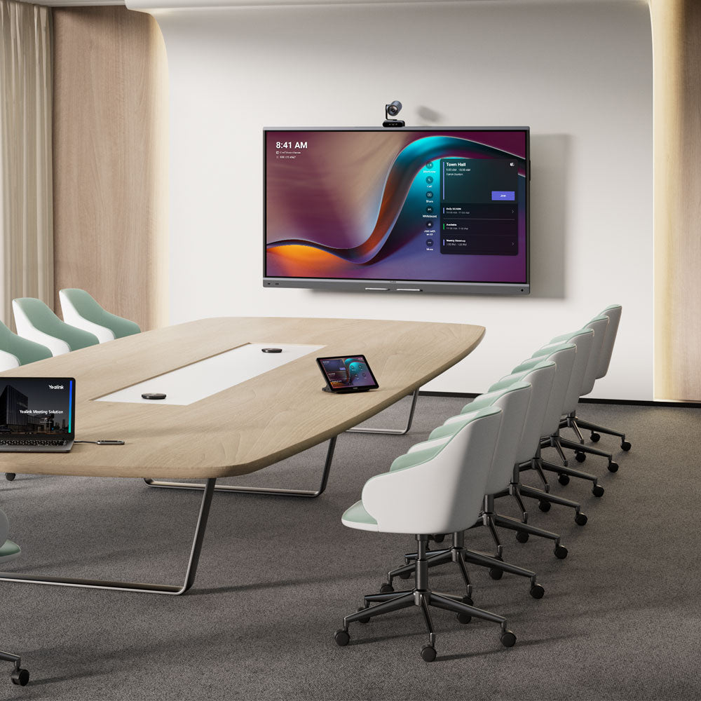 Yealink MeetingBoard 86 Pro para salas grandes