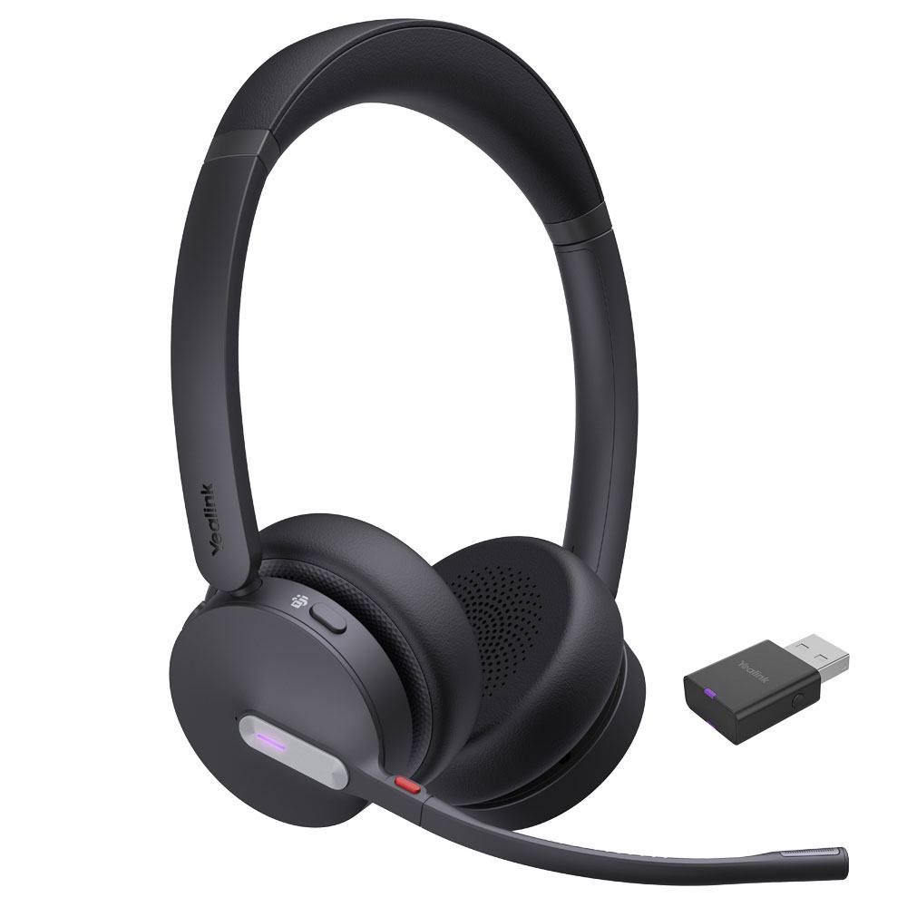 Auriculares inalámbricos DECT híbridos de doble equipo Yealink WH64