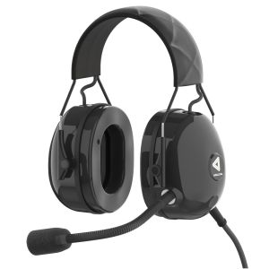 Auralcom Auriculares para cámara Cable recto XLR de 4 pines